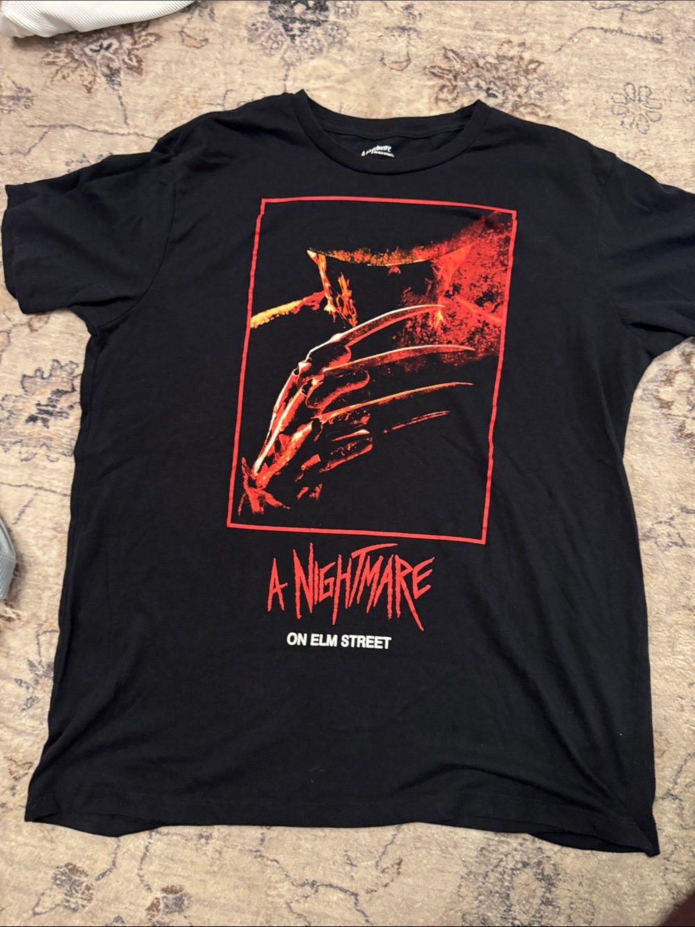 A Nightmare on Elm Street Graphic Black Tee